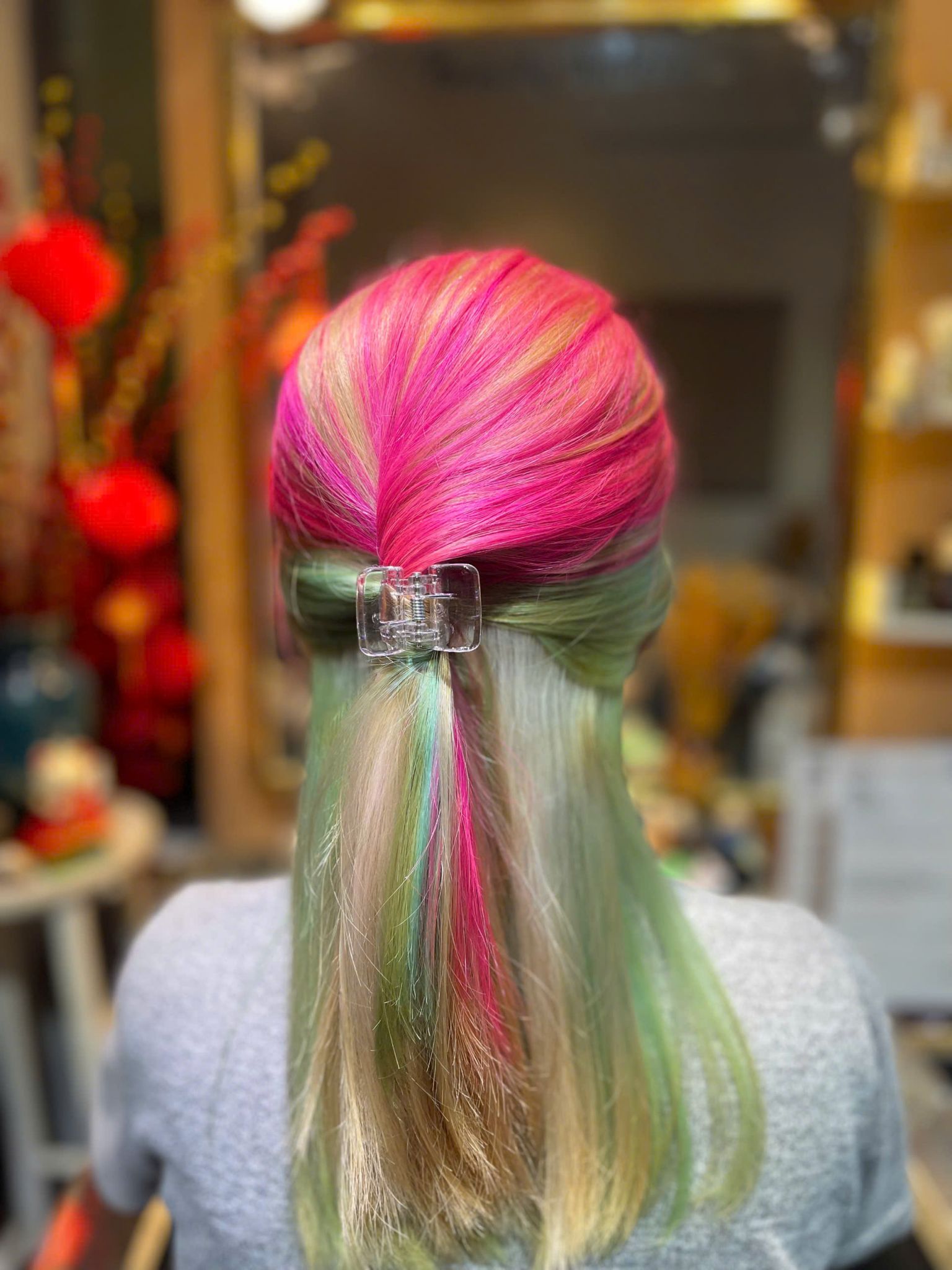 Kỹ thuật phối nhiều tông màu trên cùng mái tóc