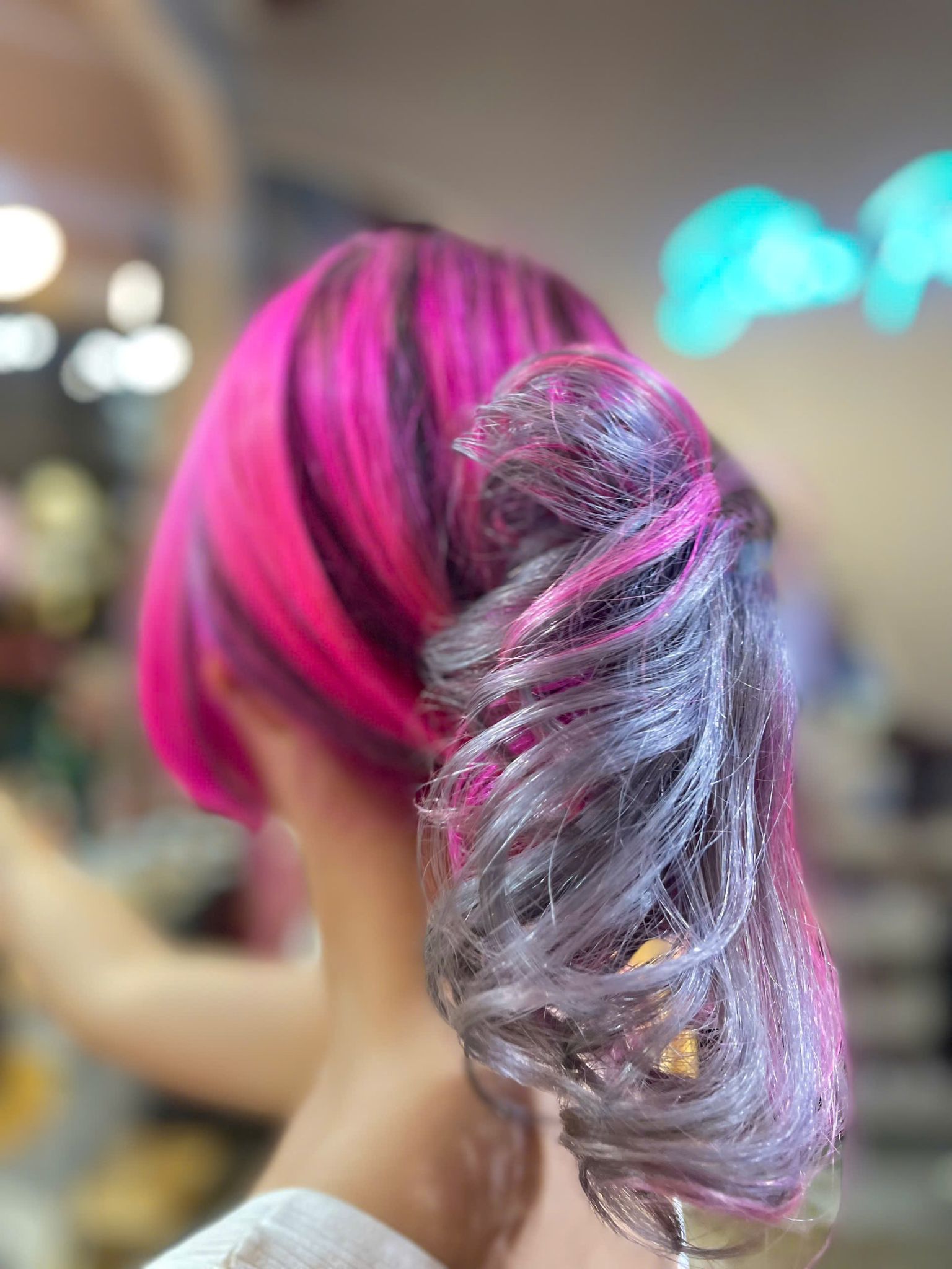 Tạo nên mái tóc đa chiều ánh sáng